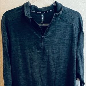 Men’s Black Quarter-Zip Pullover